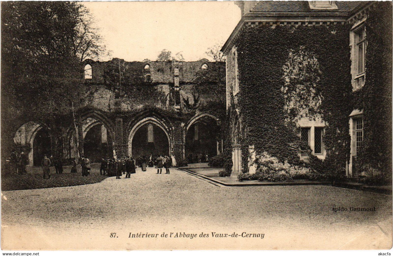 CPA VAUX-de-CERNAY Interieur de l'Abbaye (1385658)