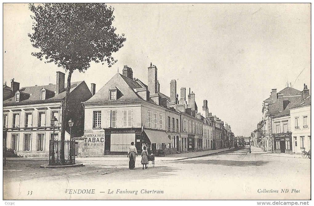 CPA Vendome - Le Faubourg Chartrain