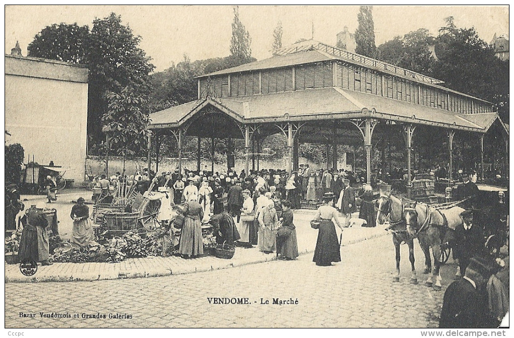 CPA Vendôme Le Marché