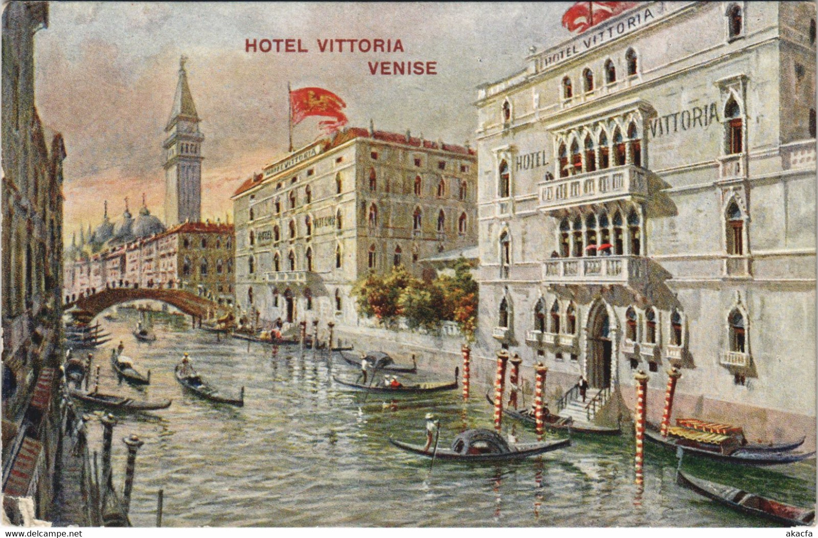 CPA Venise Hotel Vittoria ITALY (804934)