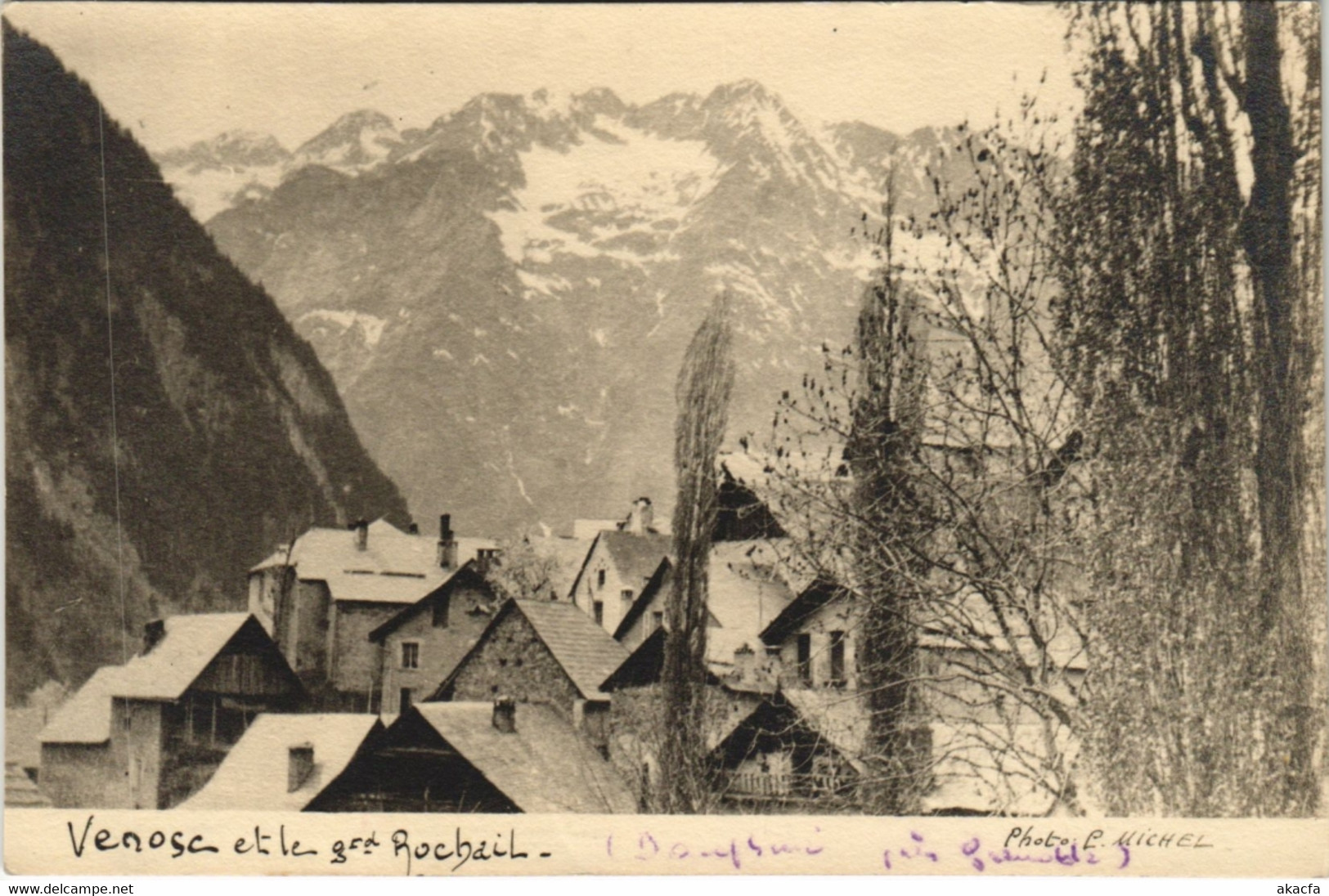 CPA Venosc et le St-Rochail (123936)