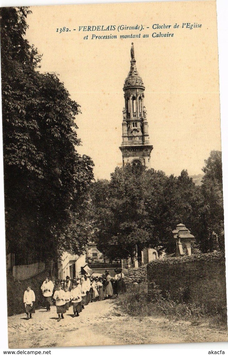 CPA VERDELAIS - Clocher de l'Église (192807)