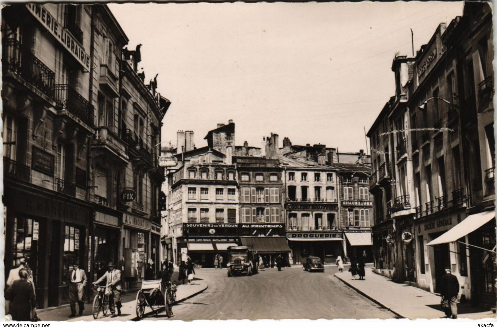 CPA VERDUN - La rue beaurepaire (118949)