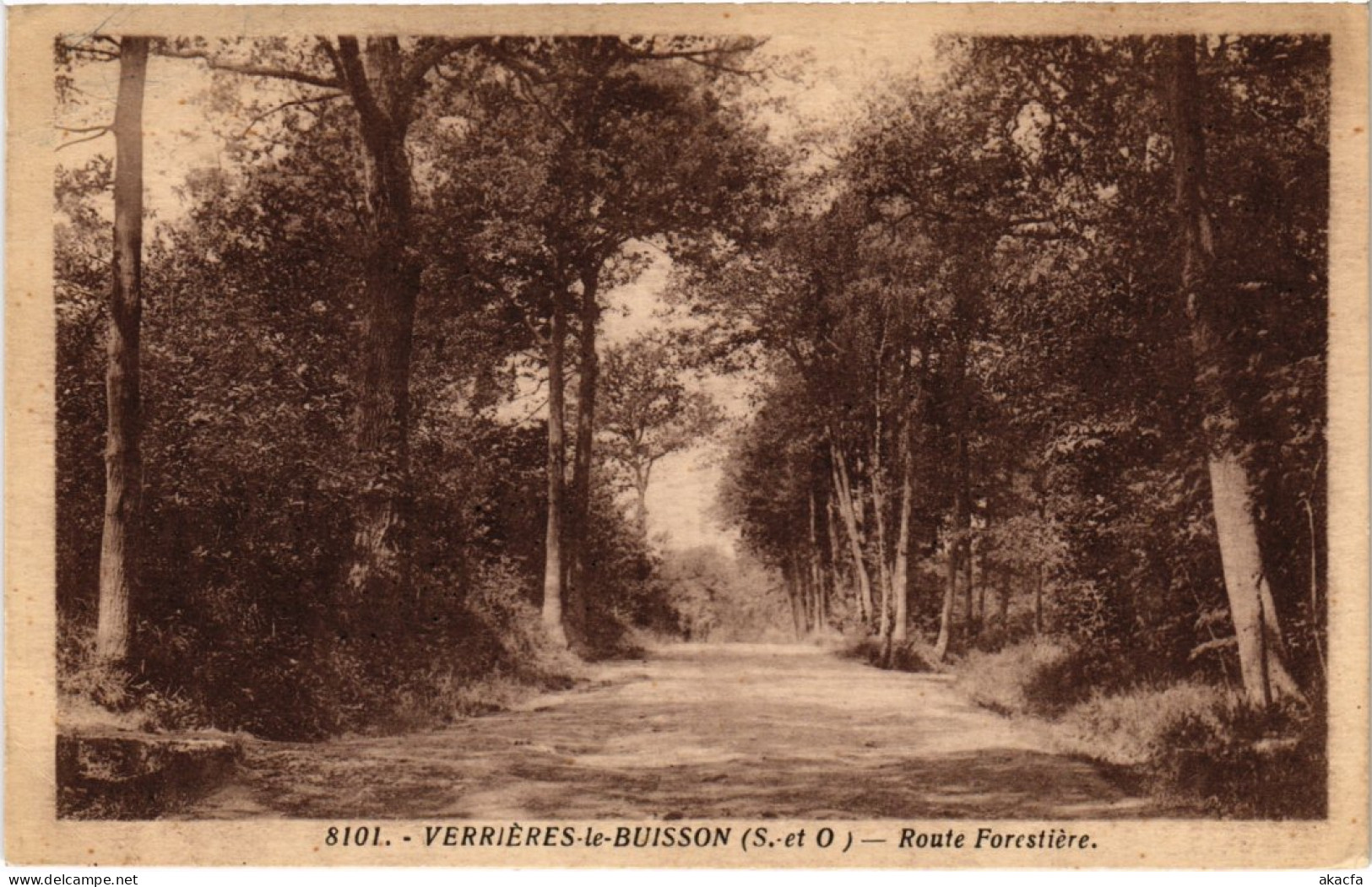 CPA VERRIERES-le-BUISSON Route Forestiere (1354238)