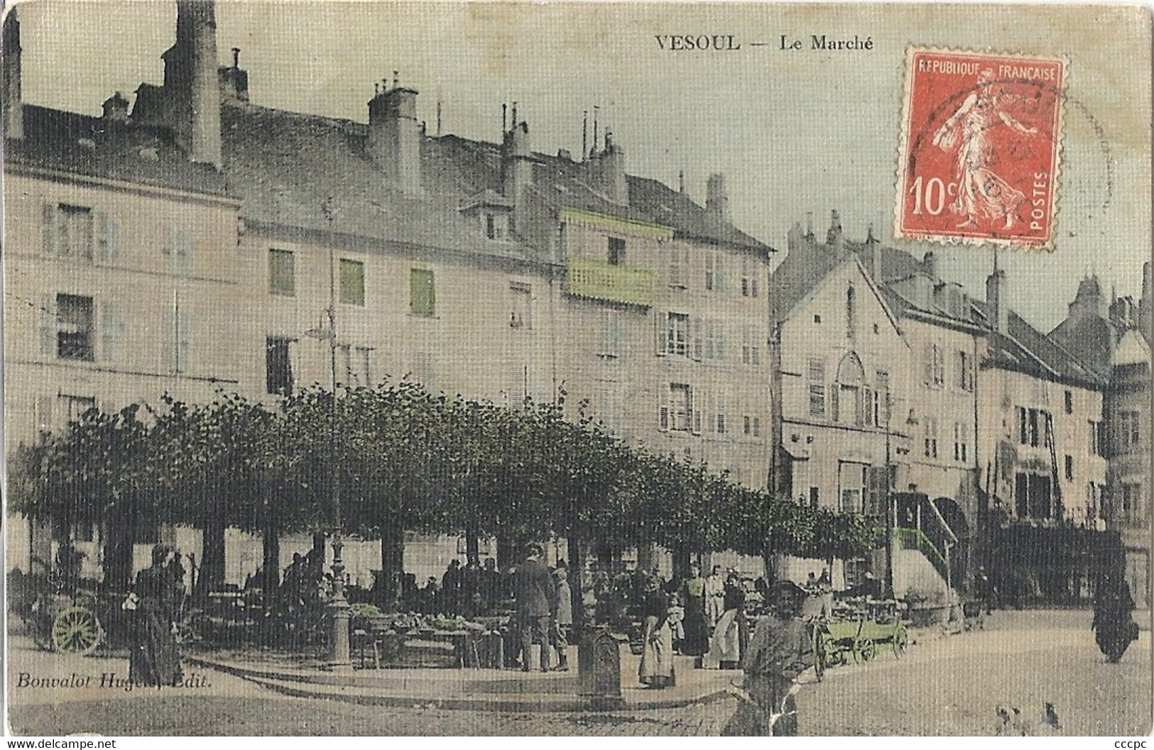 CPA Vesoul Le Marché