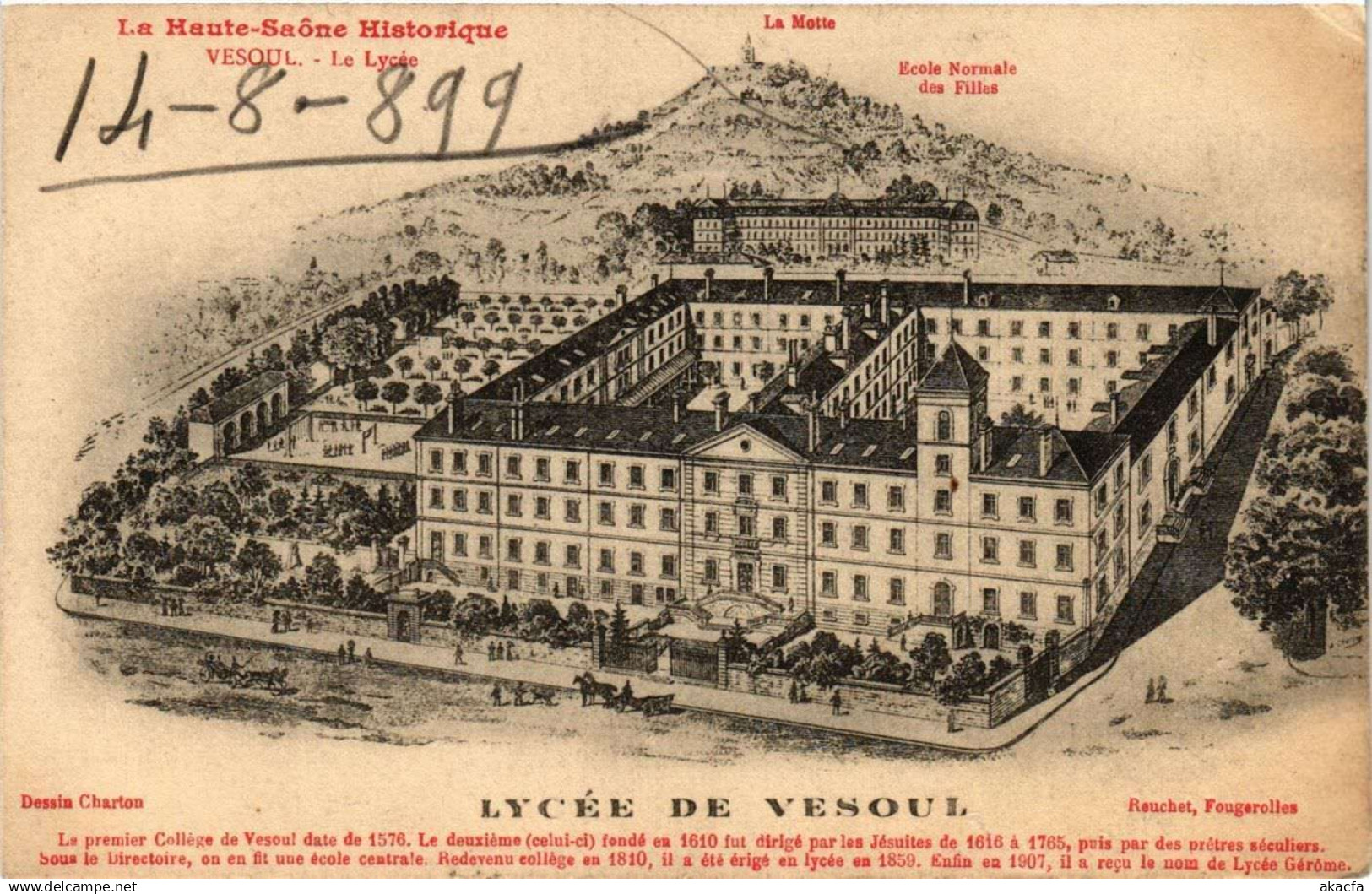 CPA VESOUL - Lycée de VESOUL (636562)