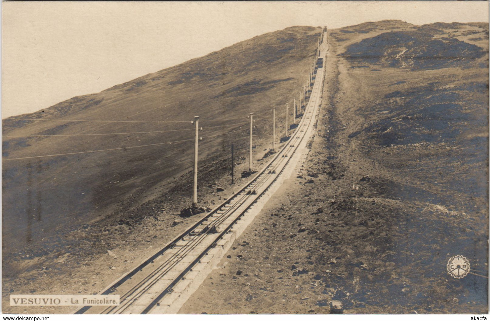 CPA Vesuvio La Funicolare CAMPANIA ITALY (809078)