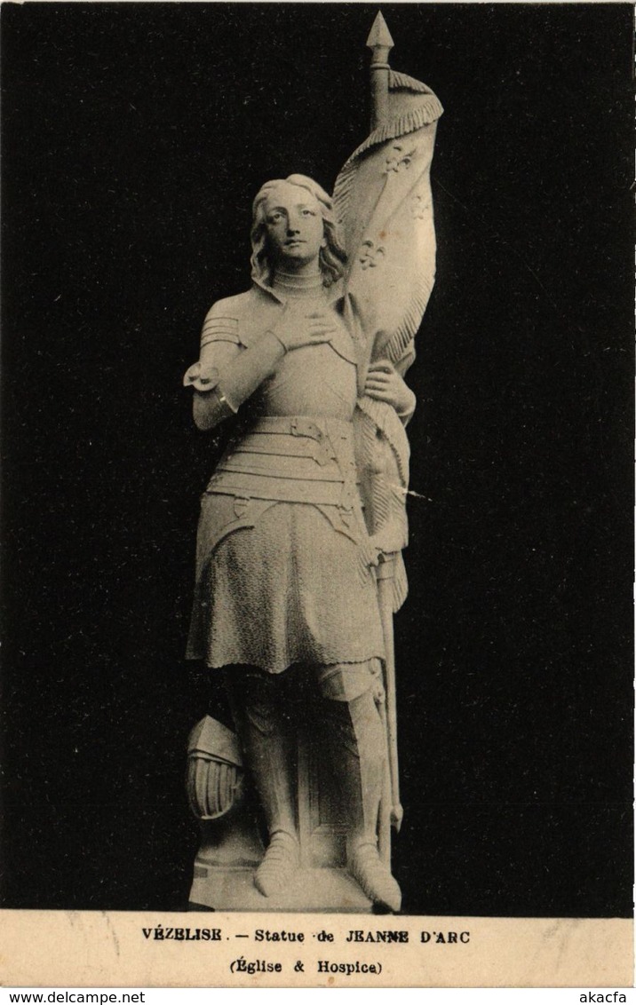 CPA VEZELISE - Statue de Jeanne (276717)