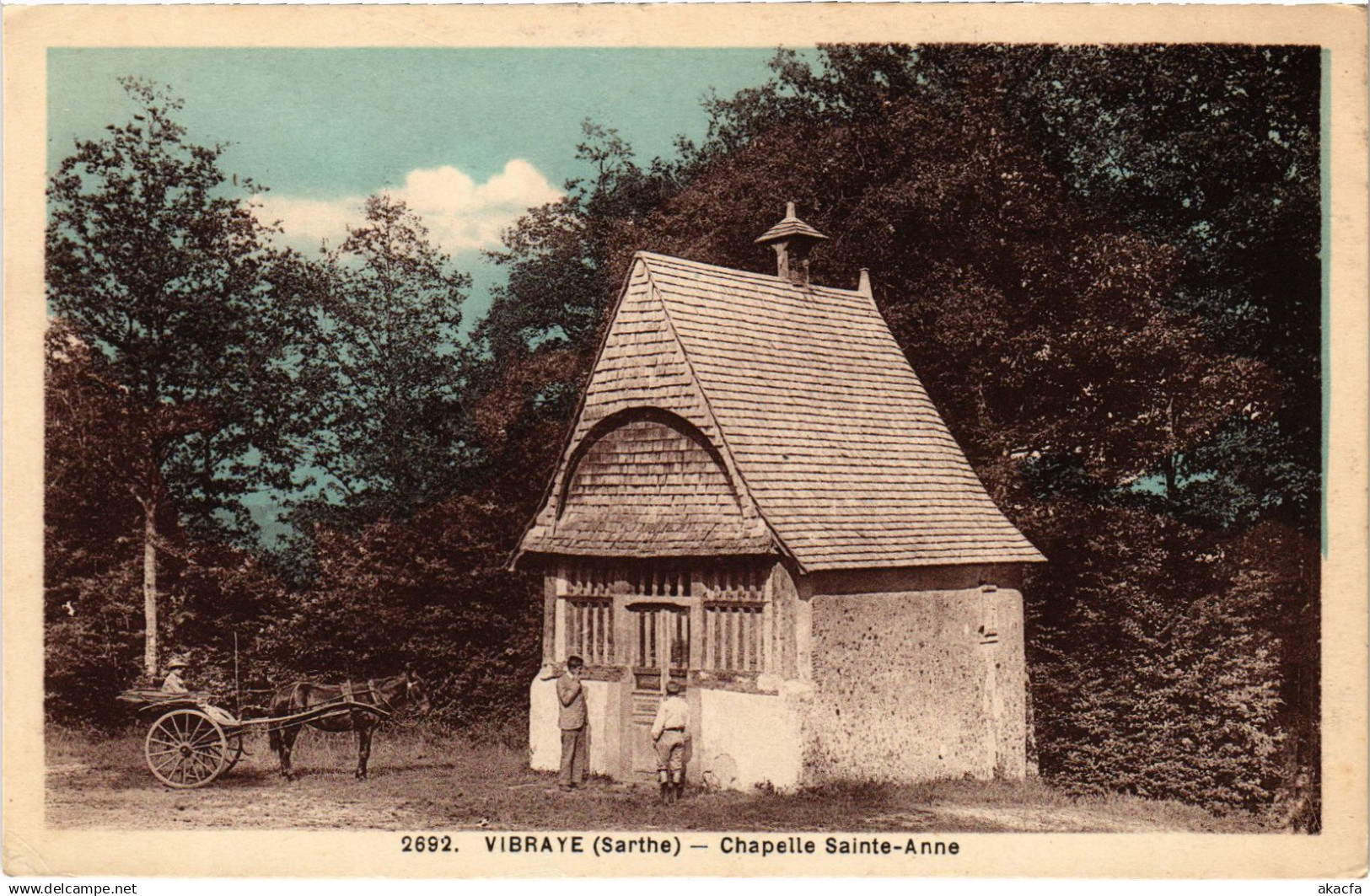 CPA VIBRAYE Chapelle Ste-Anne FRANCE (1434106)