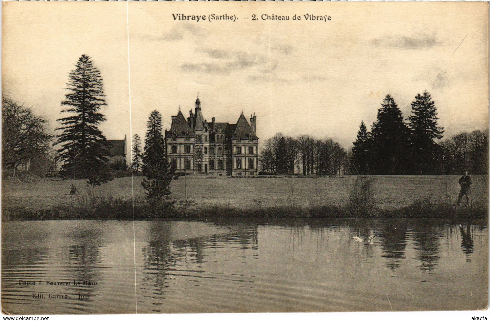 CPA VIBRAYE Chateau de Vibraye FRANCE (1433788)