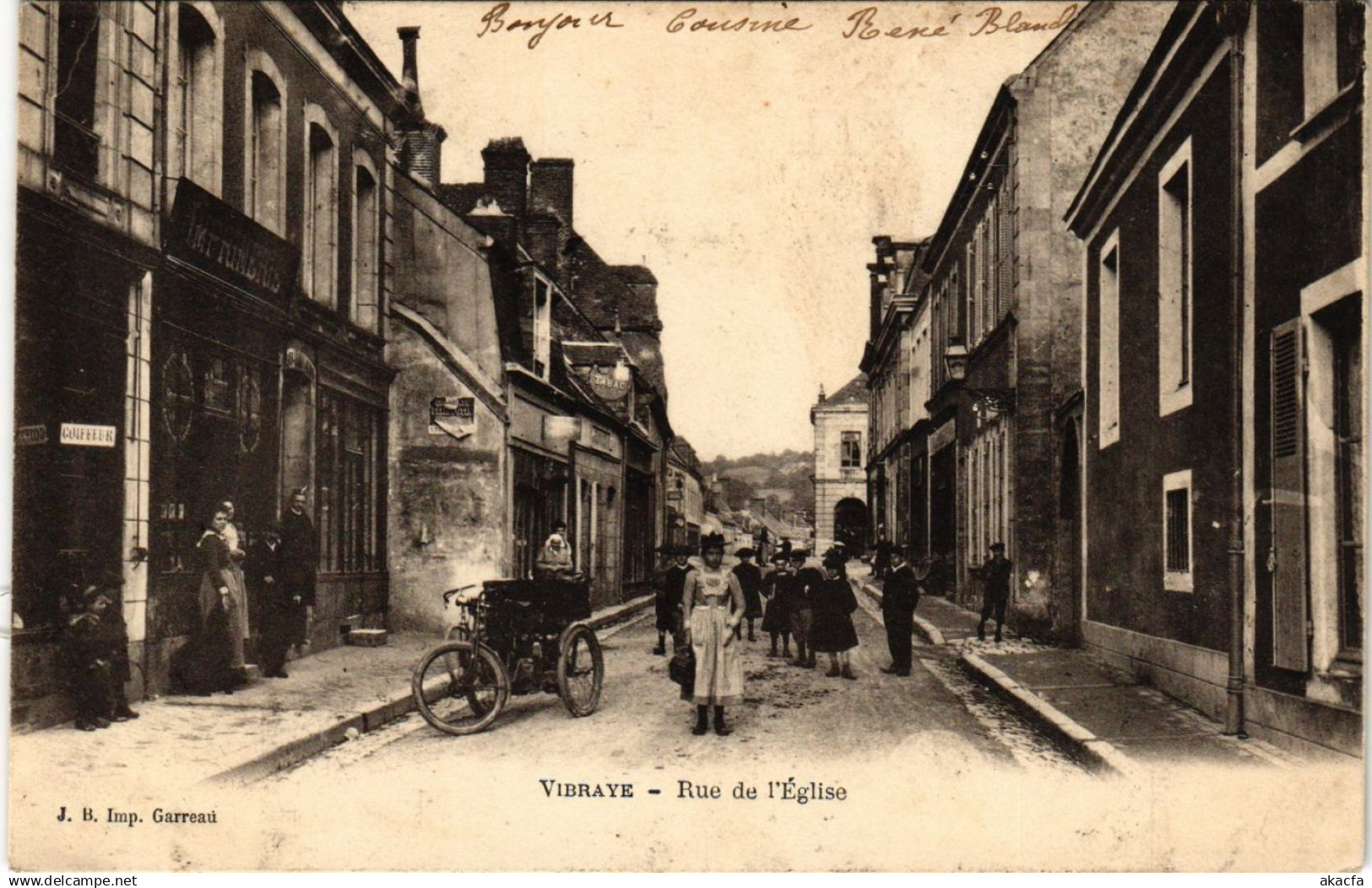 CPA VIBRAYE - Rue du l'Église (299333)