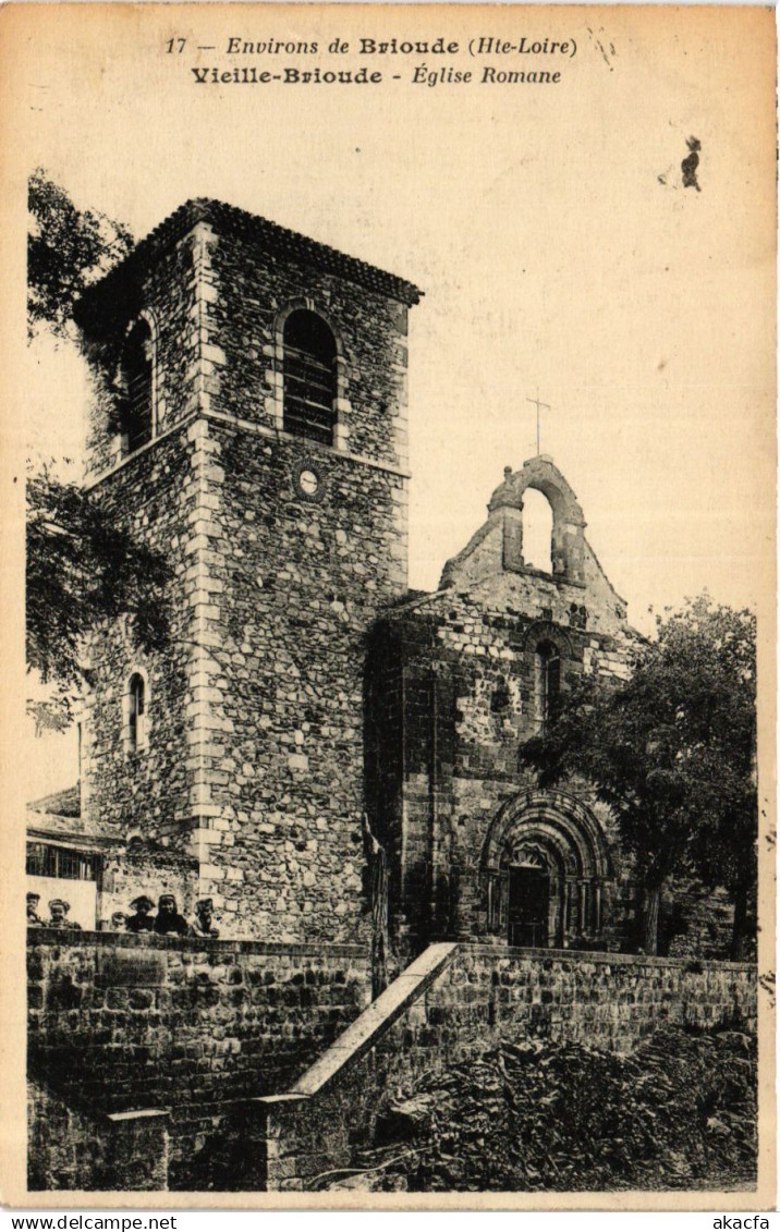 CPA VIEILLE-BRIOUDE - Église Romane - Env. de BRIOUDE (690514)