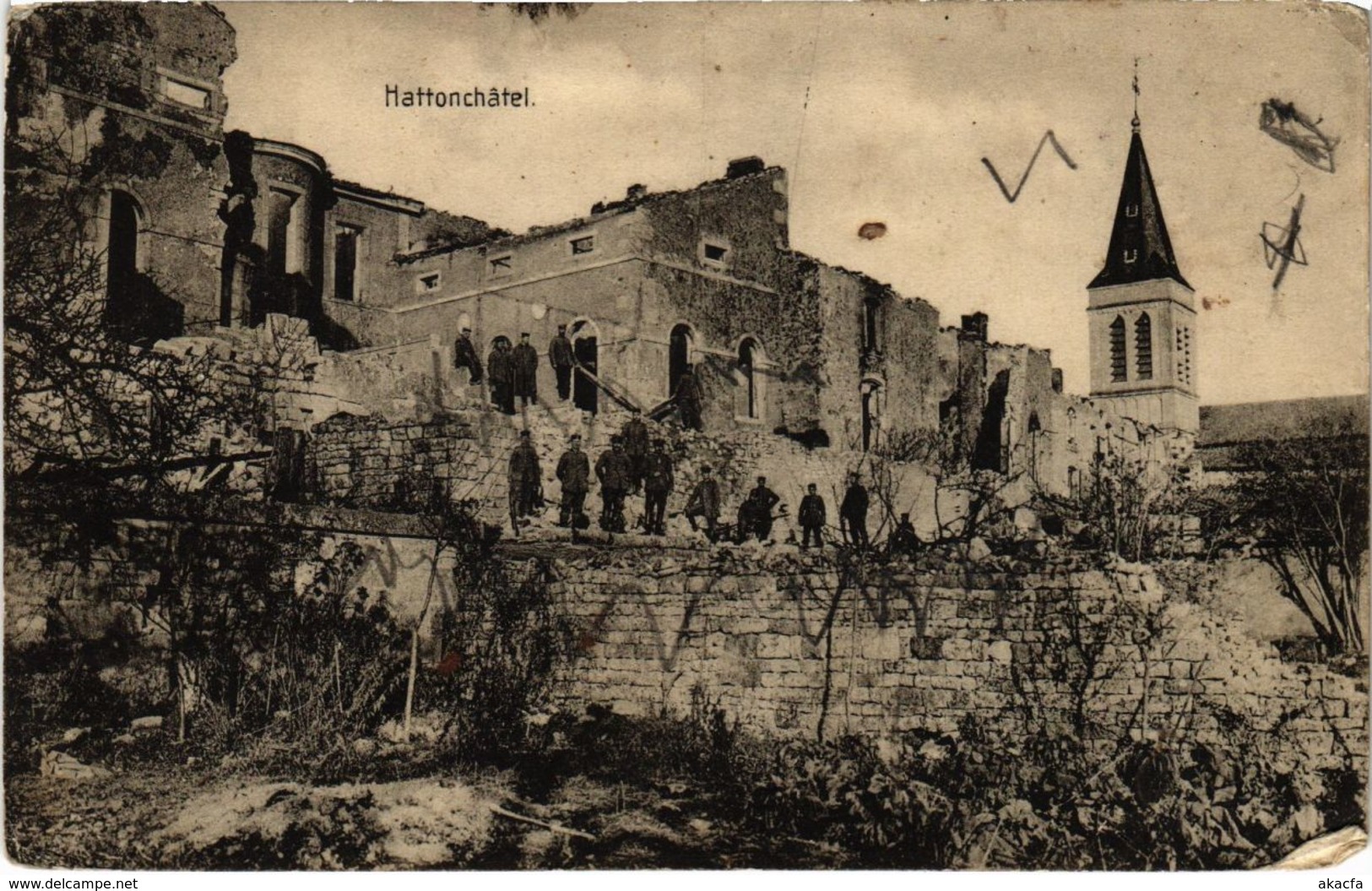 CPA Vigneulles-les-Hattonchatel - Town Scene - Ruines (1036972)