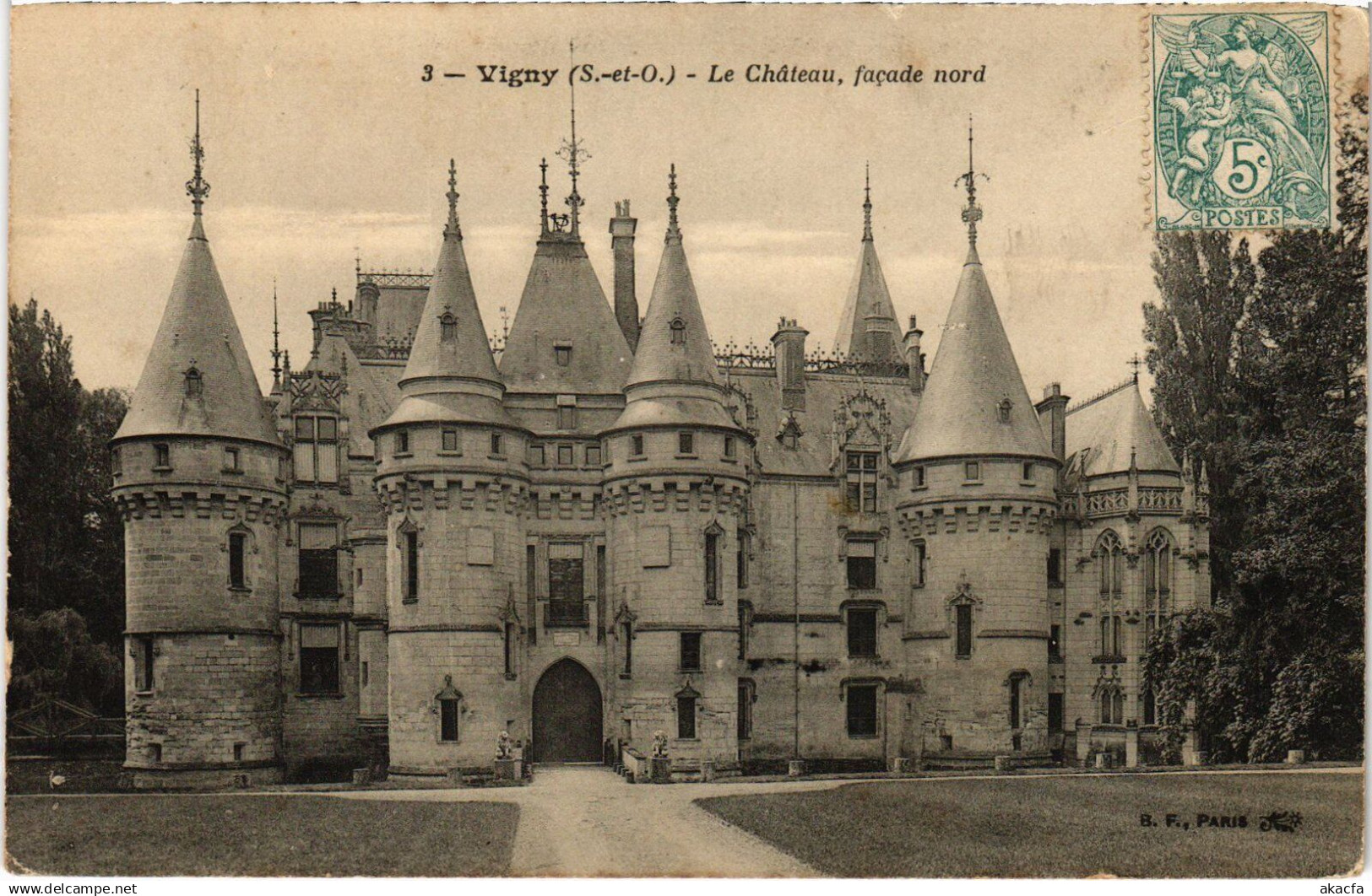 CPA Vigny Le Chateau (1317936)