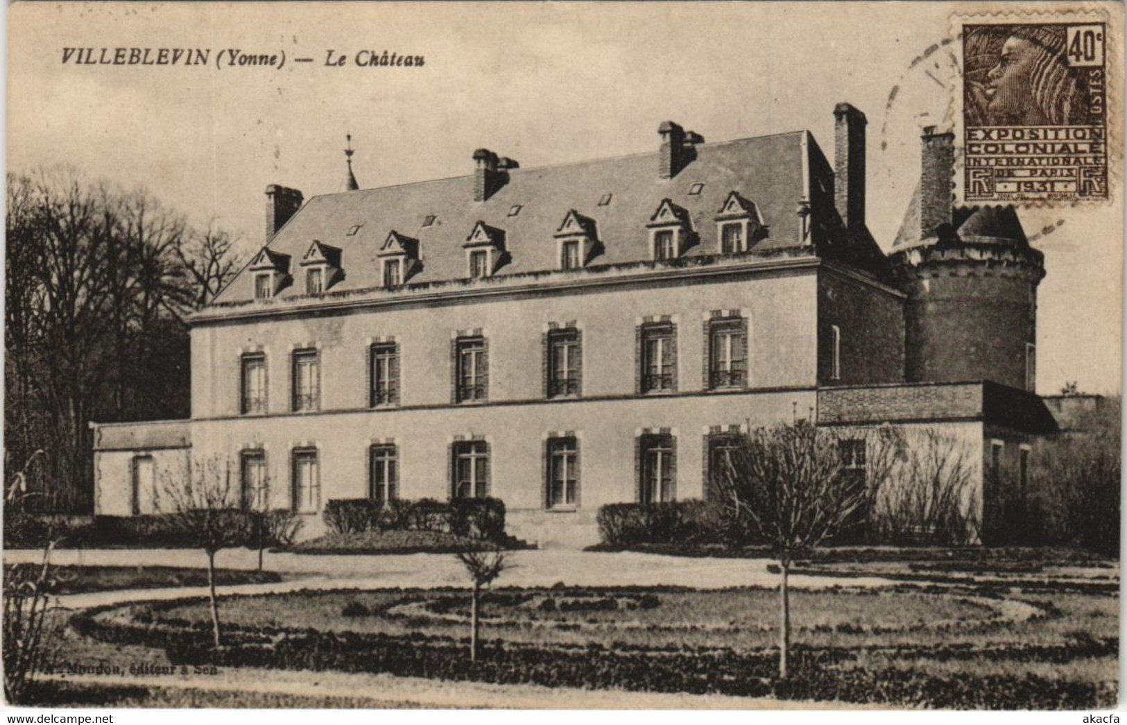 CPA VILLEBLEVIN Le Chateau (1198295)