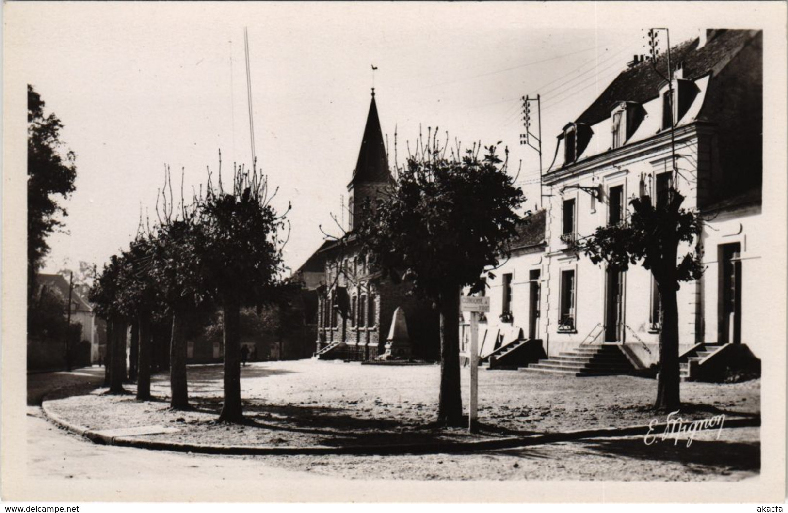 CPA VILLECRESNES Place de la Mairie (65562)