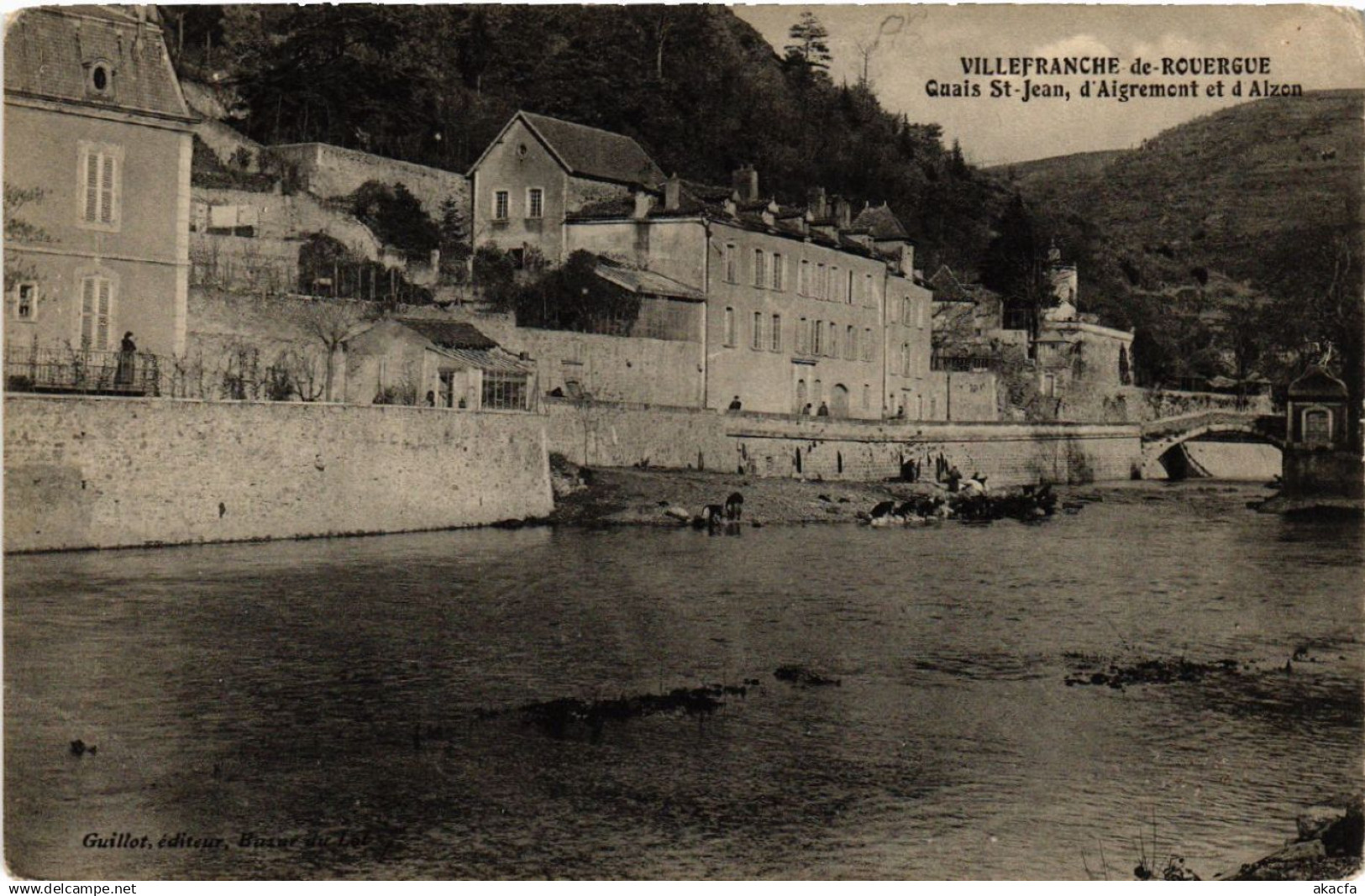 CPA VILLEFRANCHE-de-ROUERGUE (475347)