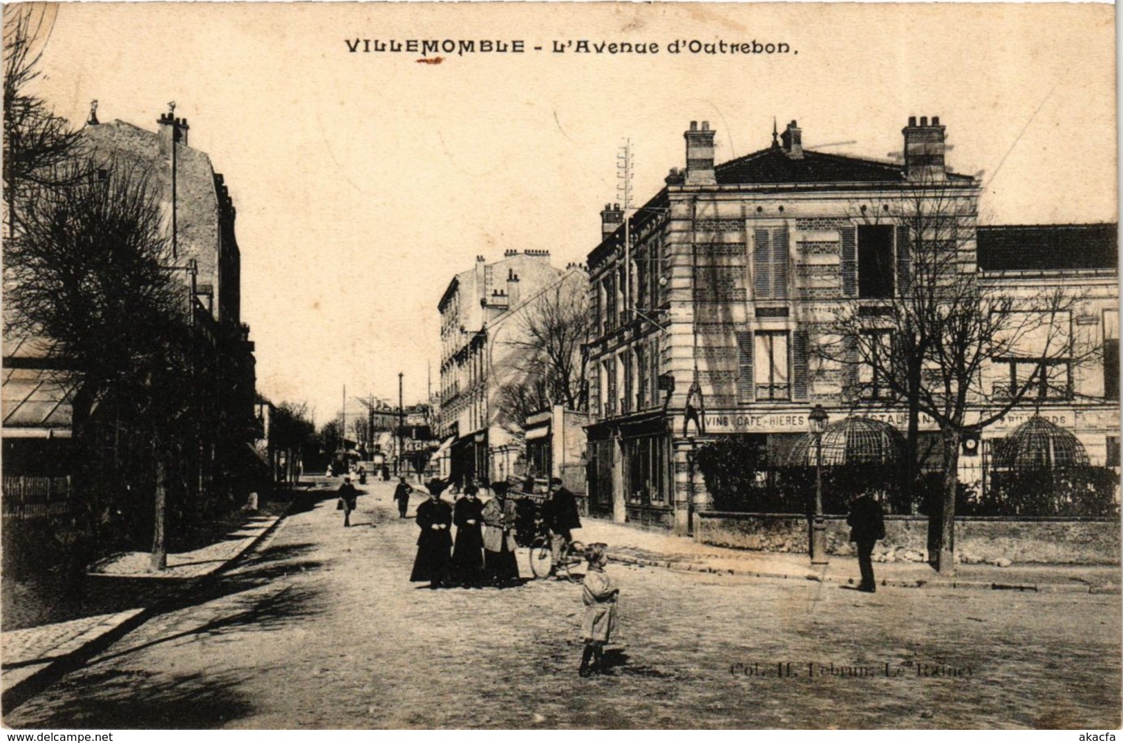 CPA VILLEMOMBLE Avenue d'Outrebon (869347)