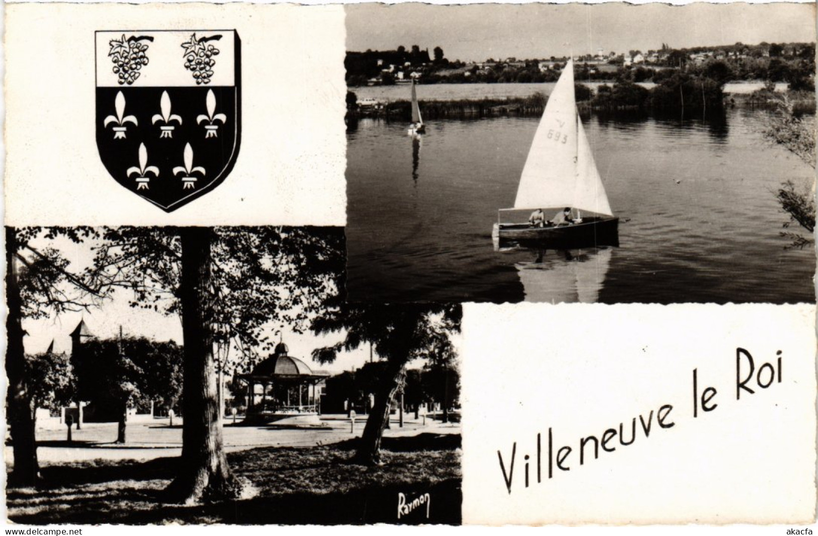 CPA Villeneuve le Roi souvenir (1346699)