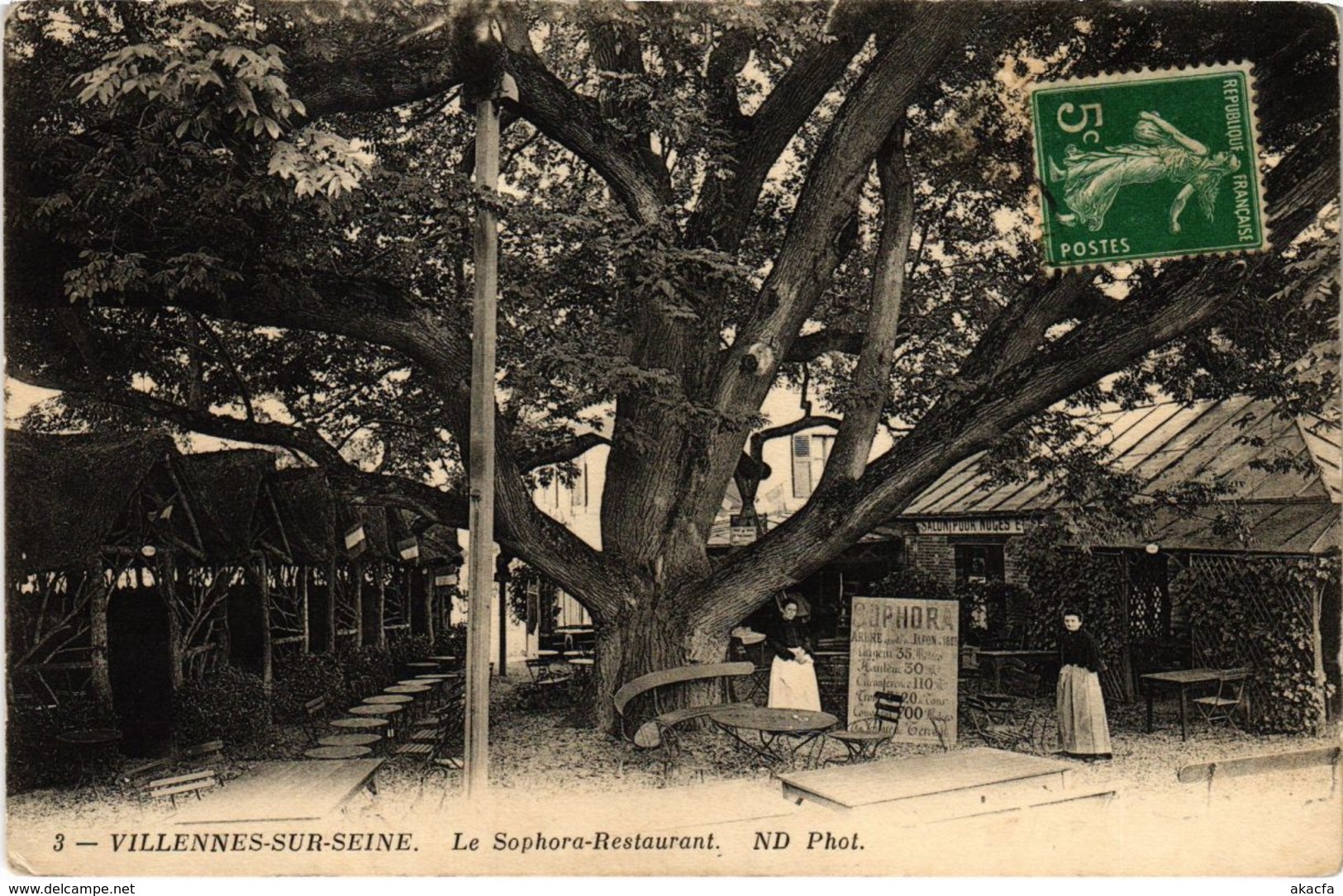 CPA VILLENNES-sur-SEINE - Le Sophora-Restaurant (102504)