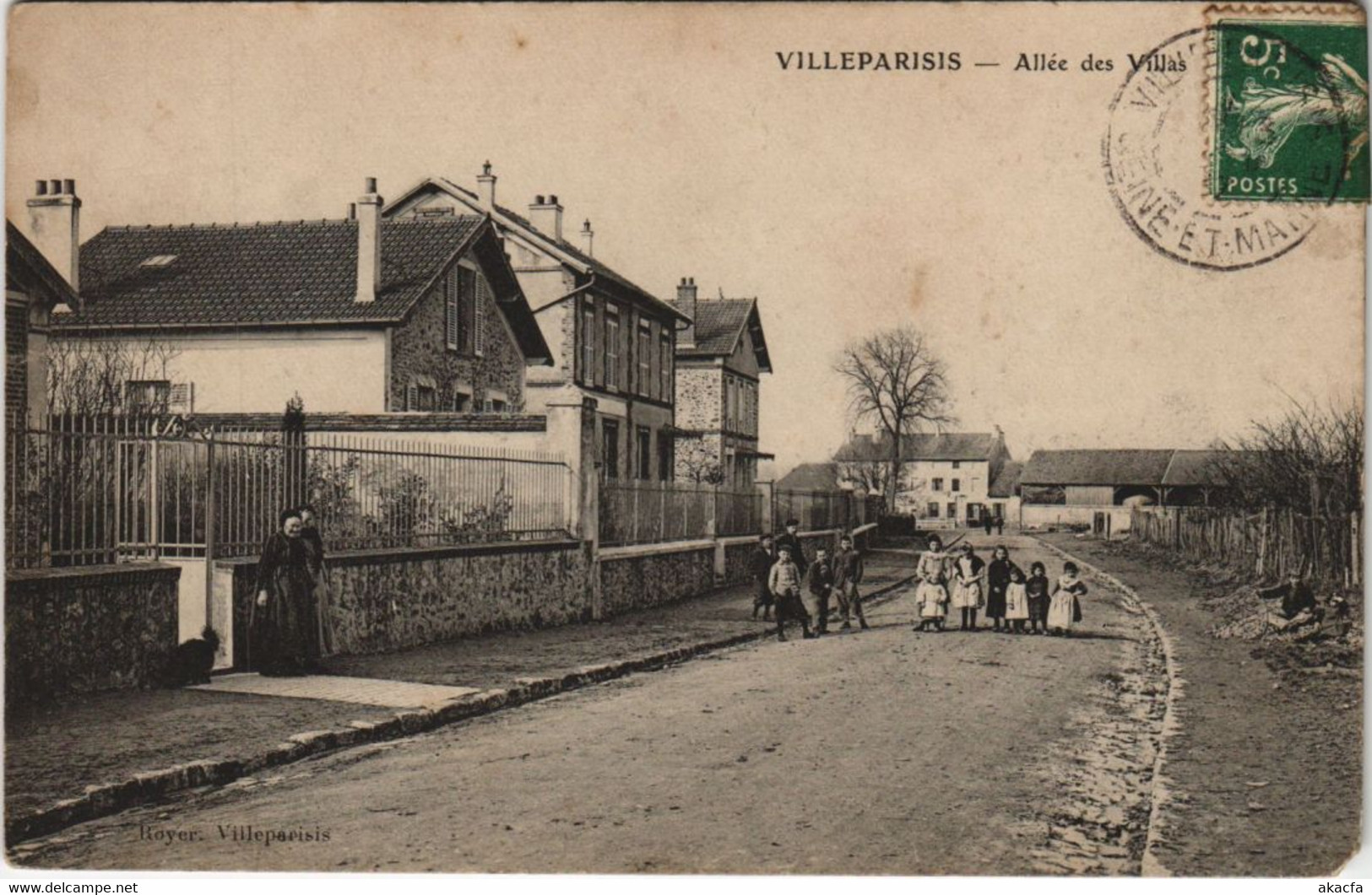 CPA VILLEPARISIS Allée des Villas (924753)