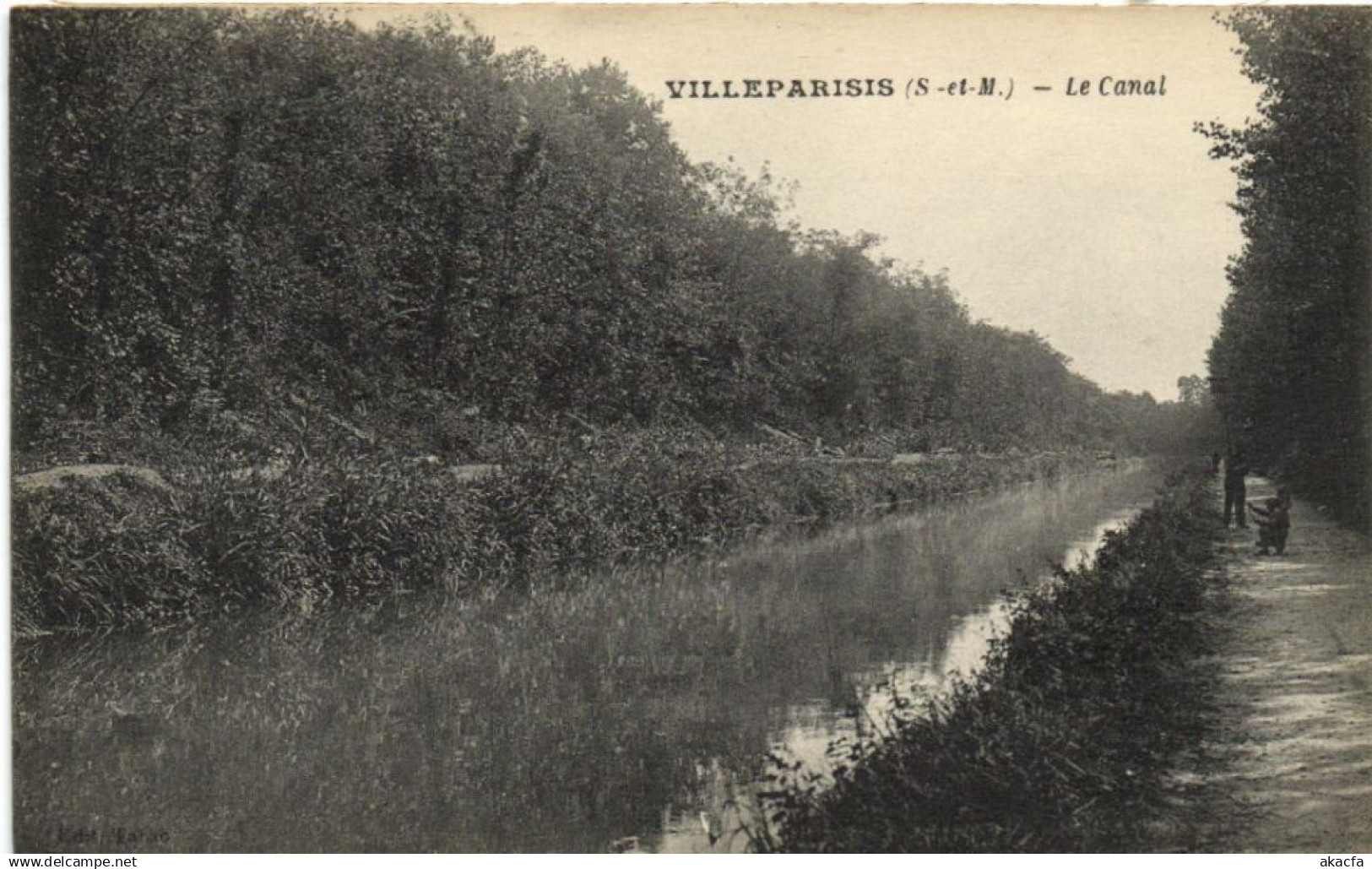 CPA VILLEPARISIS Le Canal (170962)