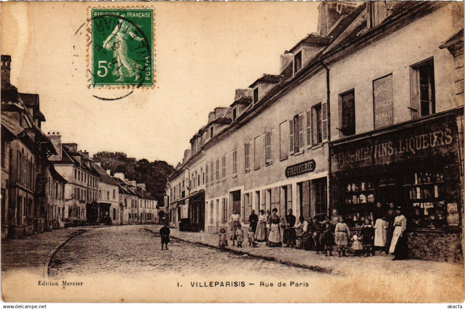 CPA Villeparisis Rue de Paris (1391638)