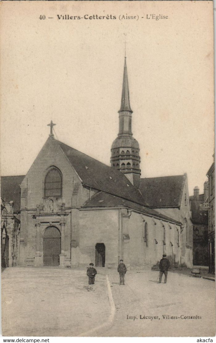 CPA Villers Cotterets L'Eglise FRANCE (1052099)