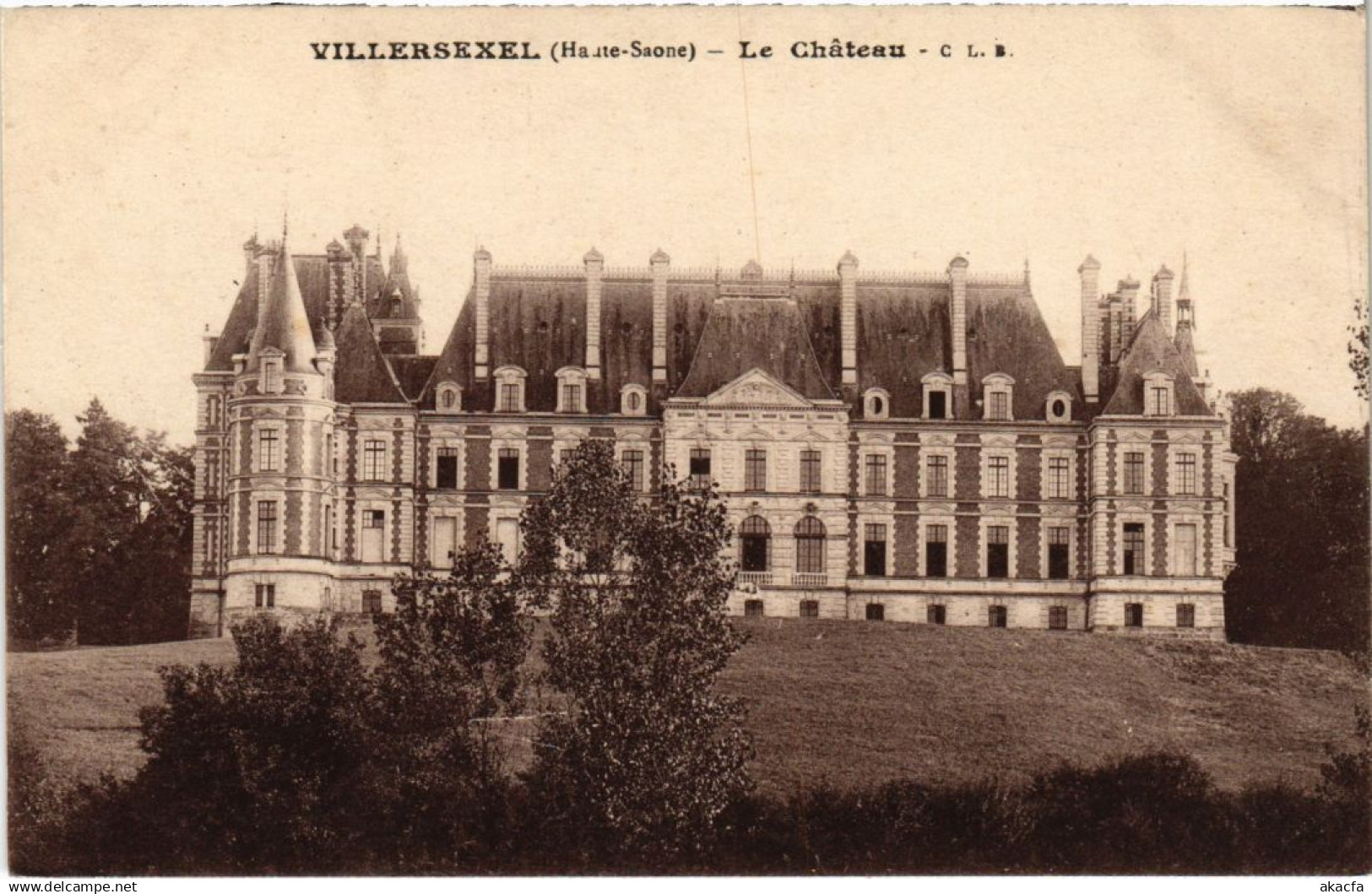 CPA villersexel le chateau (1273819)