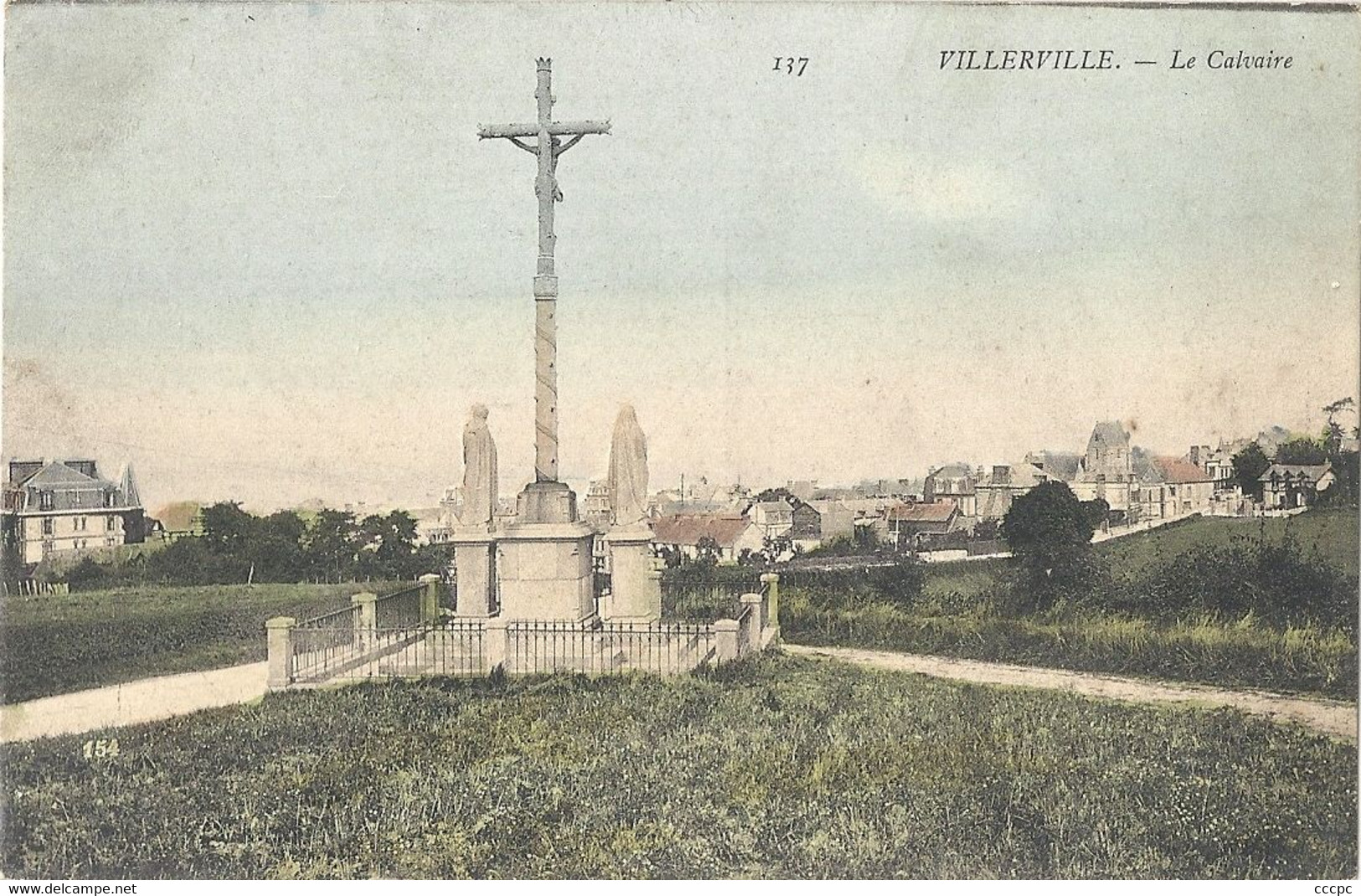 CPA Villerville Le Calvaire