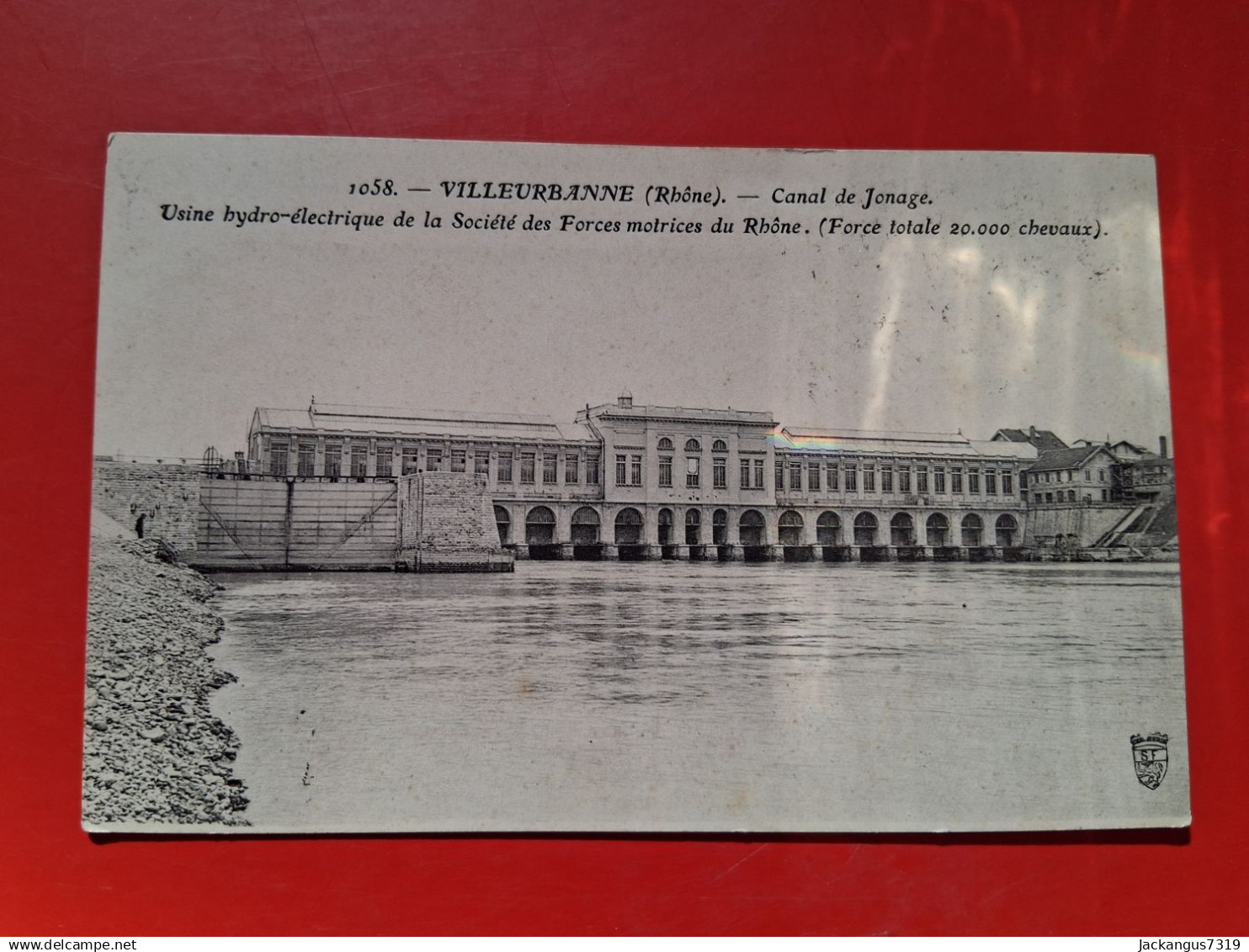 CPA - Villeurbanne - Canal de Jonage