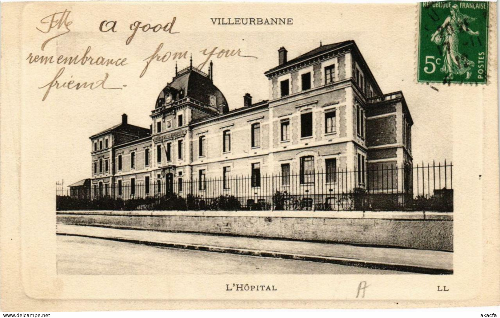 CPA VILLEURBANNE L'Hopital (614332)