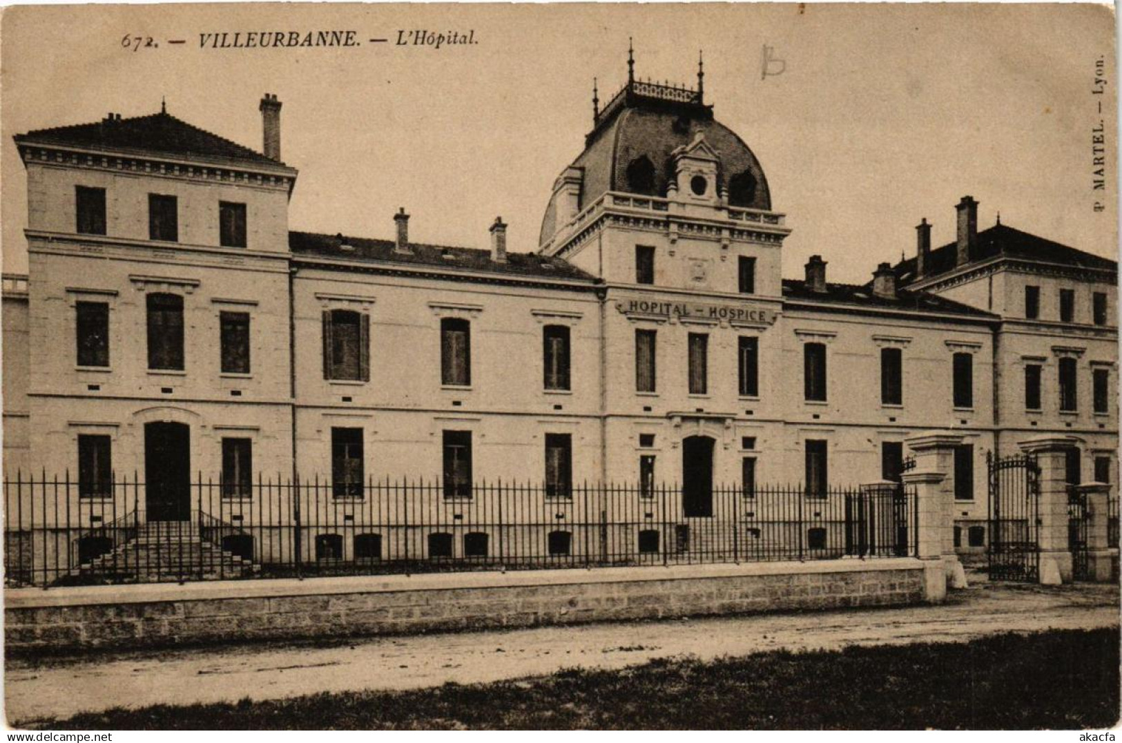 CPA VILLEURBANNE L'Hopital (614347)