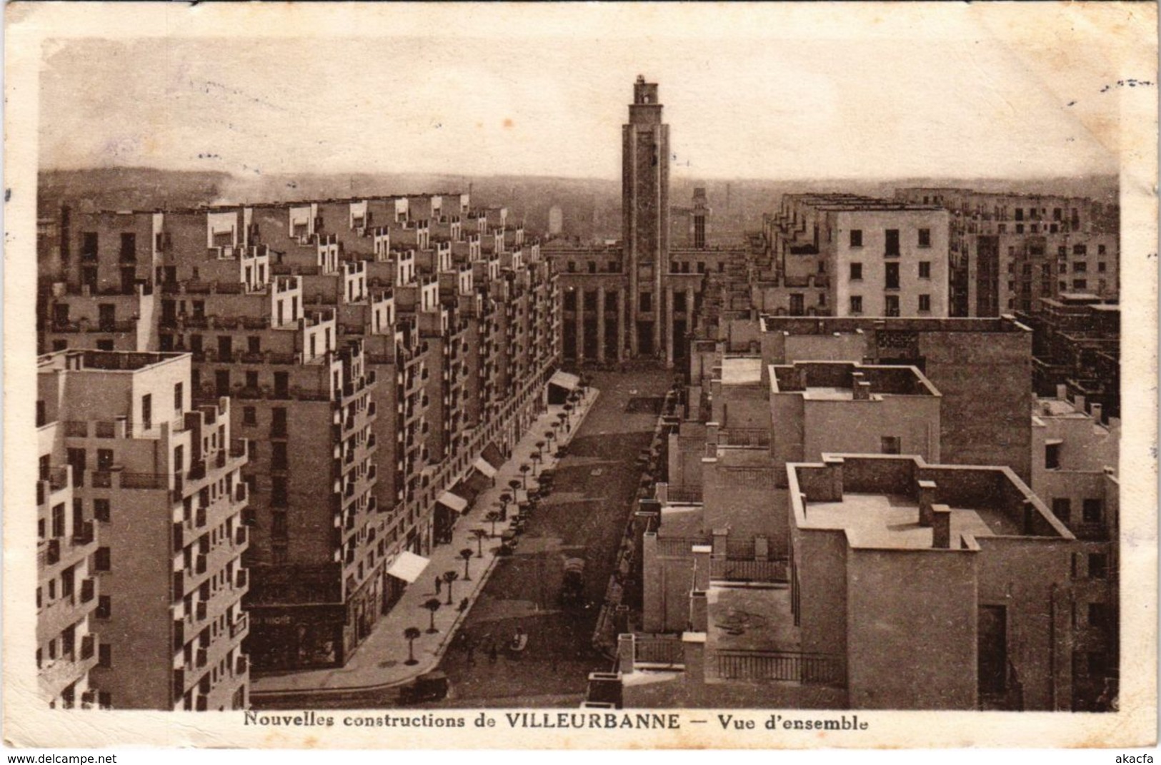 CPA Villeurbanne - Nouvelles Constructions de Villeurbanne (1036492)