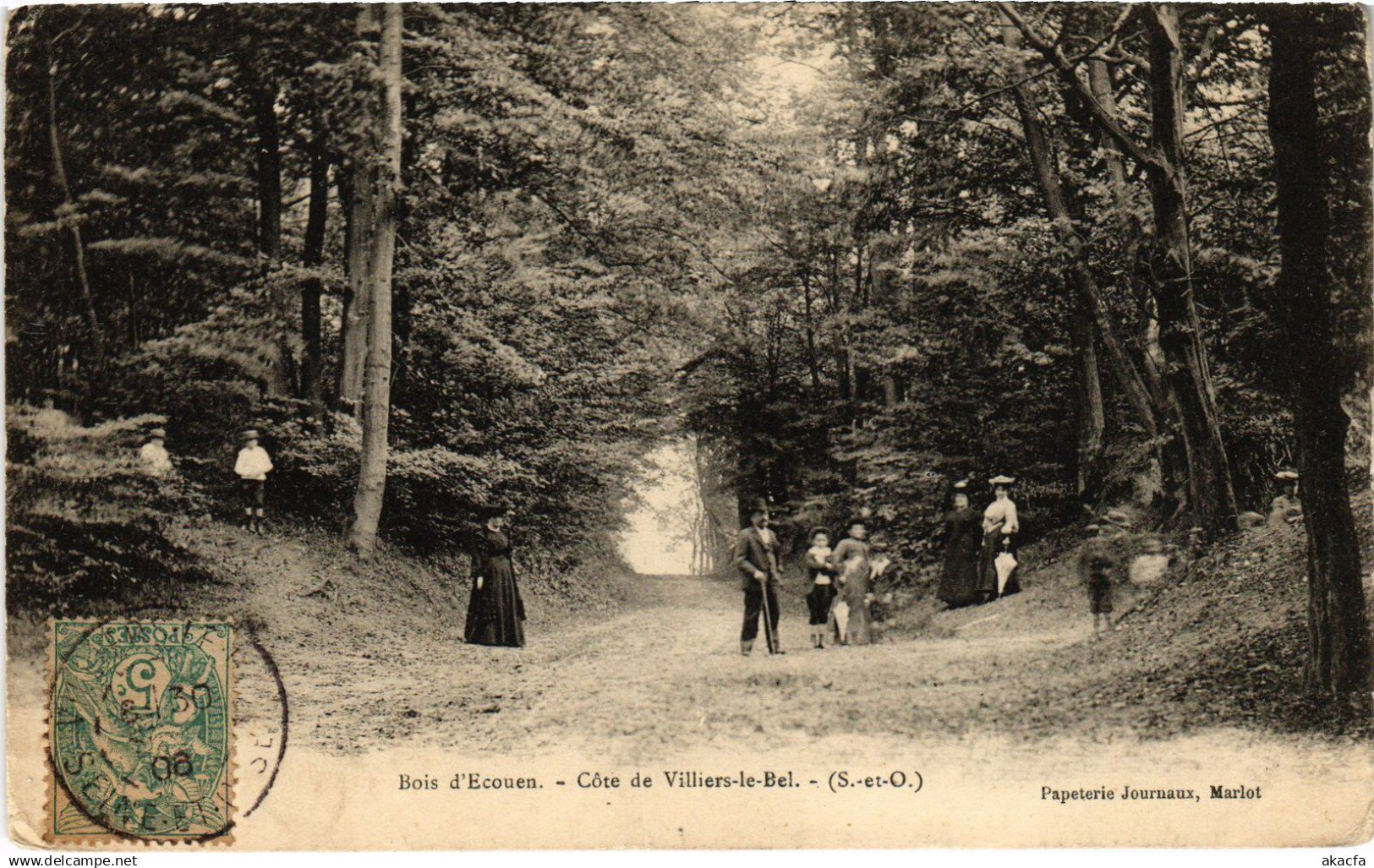 CPA Villiers le Bel Bois d'Ecouen FRANCE (1330667)