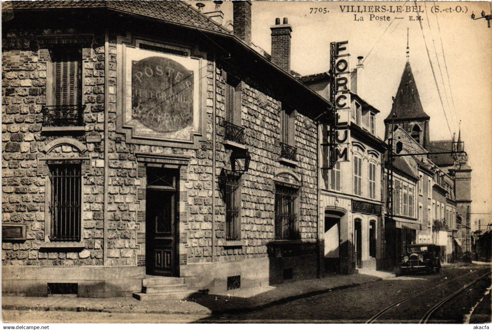 CPA Villiers le Bel La Poste FRANCE (1330681)