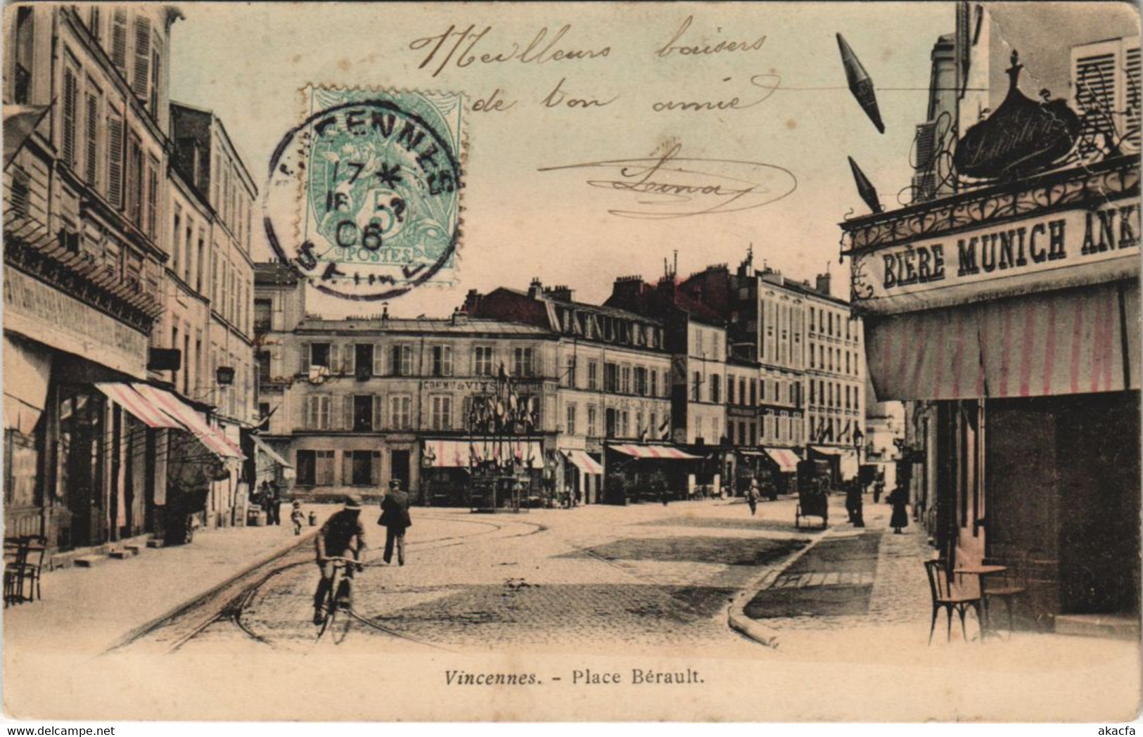 CPA VINCENNES - place berault (146928)