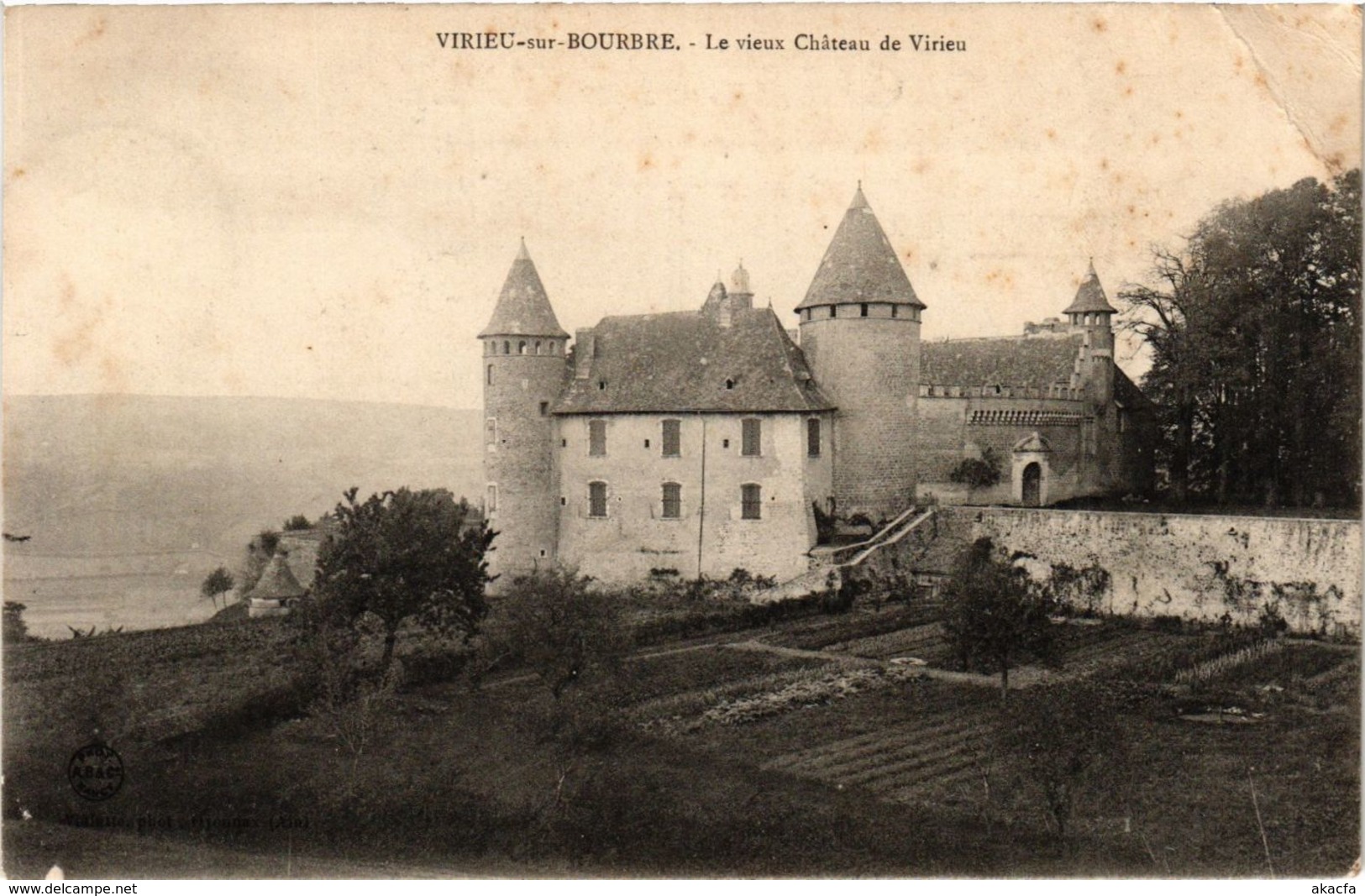 CPA Virieu-sur-Bourbre - Le Vieux Chateau de Virieu FRANCE (961857)