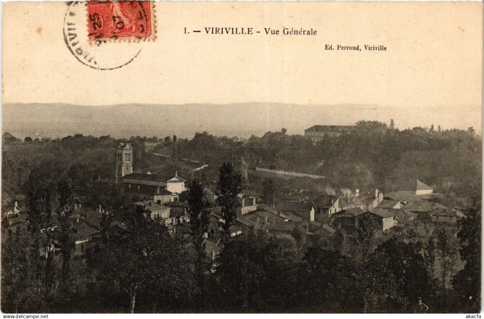 CPA VIRIVILLE - Vue générale (247353)