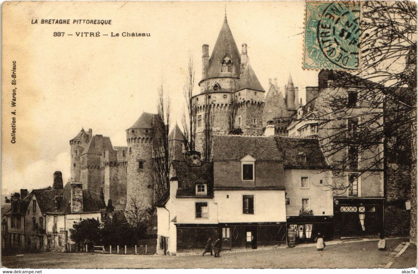 CPA Vitre Le Chateau FRANCE (1015921)