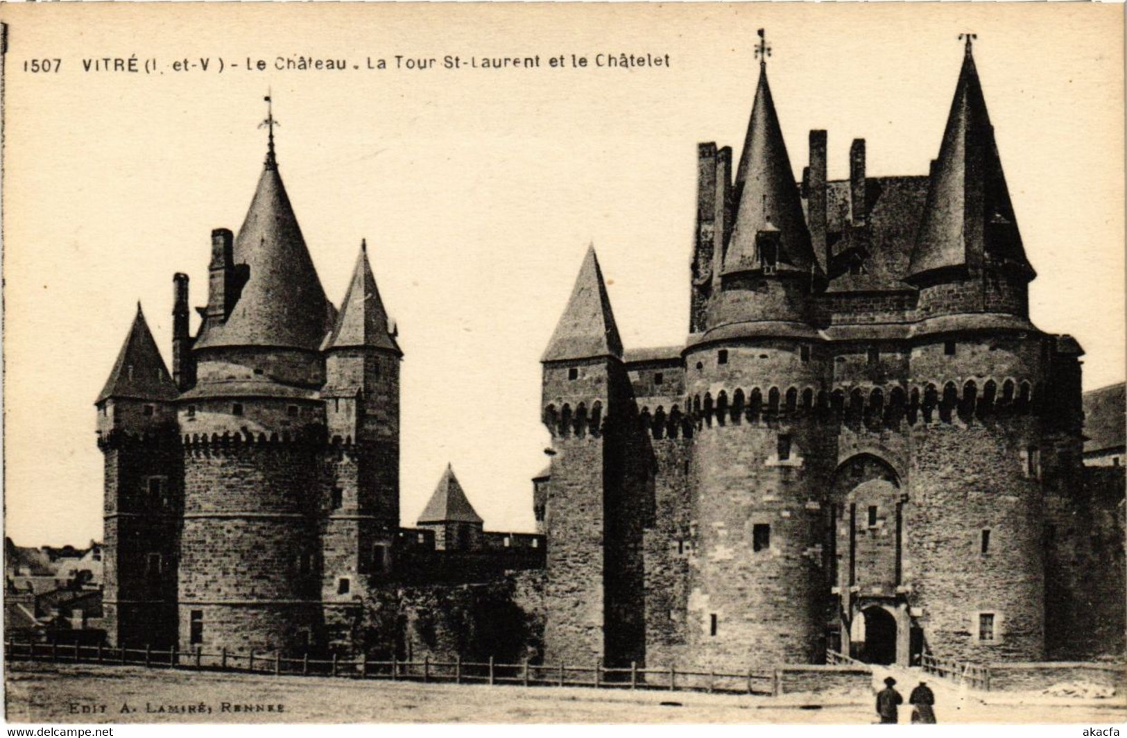 CPA Vitre Le Chateau FRANCE (1015956)