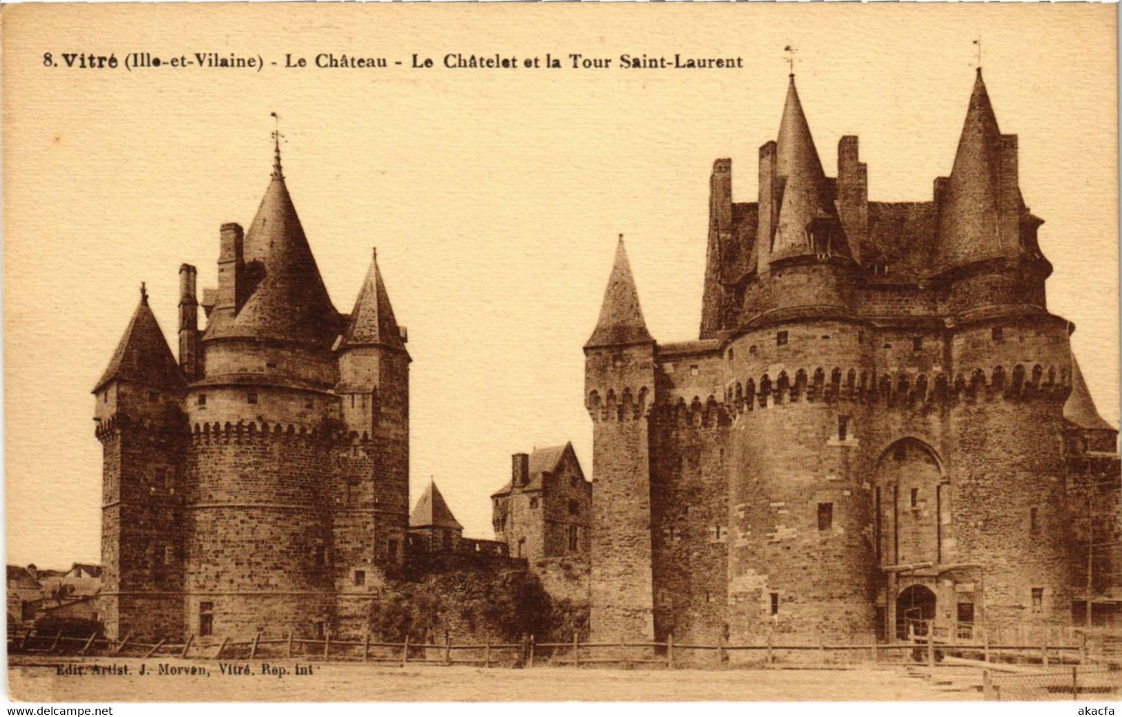 CPA Vitre Le Chateau FRANCE (1015975)