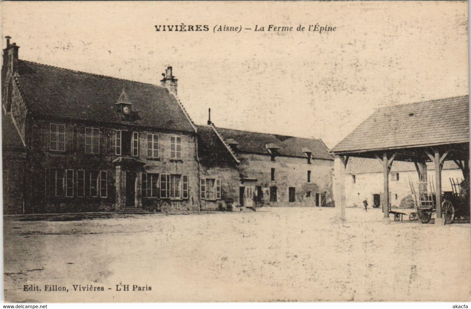 CPA Vivieres - La Ferme de l'Epine (1062454)