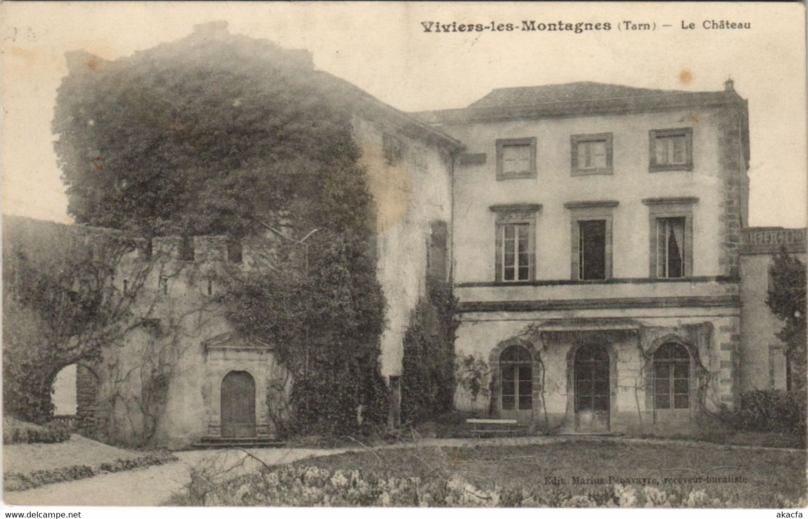 CPA VIVIERS-les-MONTAGNES Le Chateau (1087675)