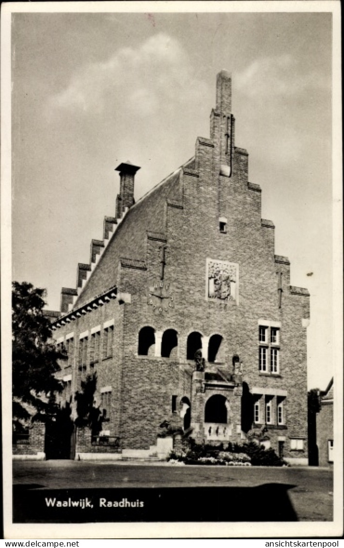 CPA Waalwijk Nordbrabant Niederlande, Raadhuis