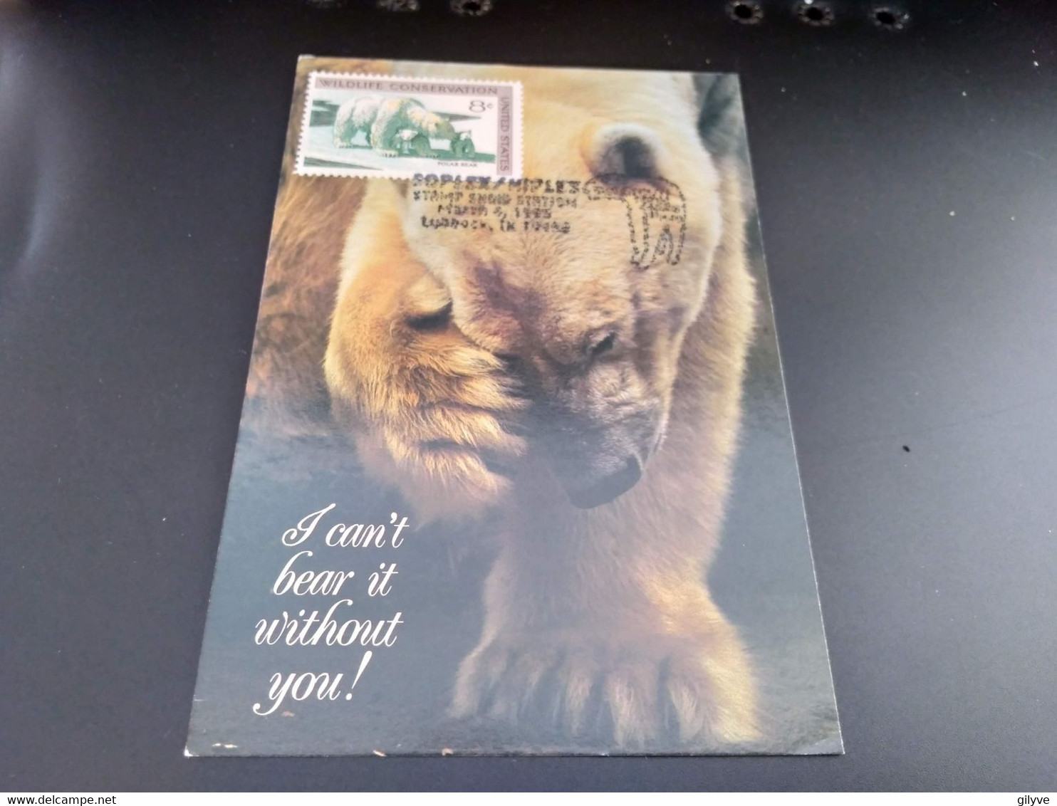 CPA.  Wildlife conservation. I can't bear it without you .  (024)