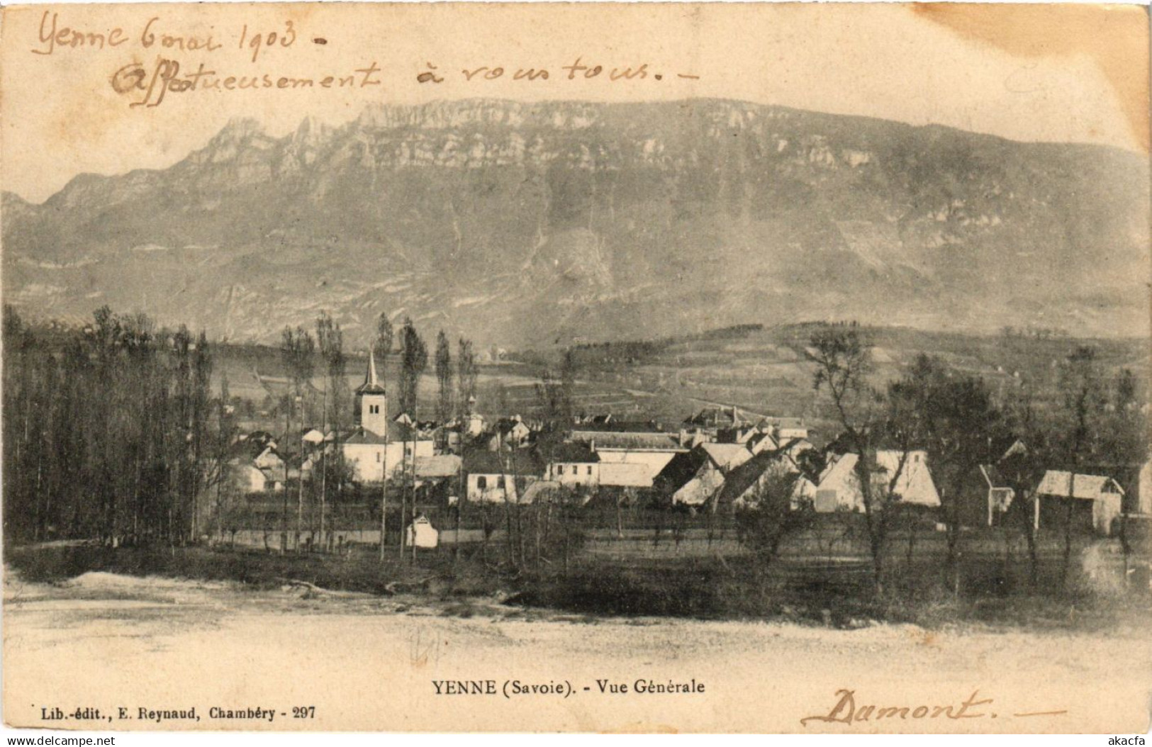 CPA YENNE - Vue générale (659279)