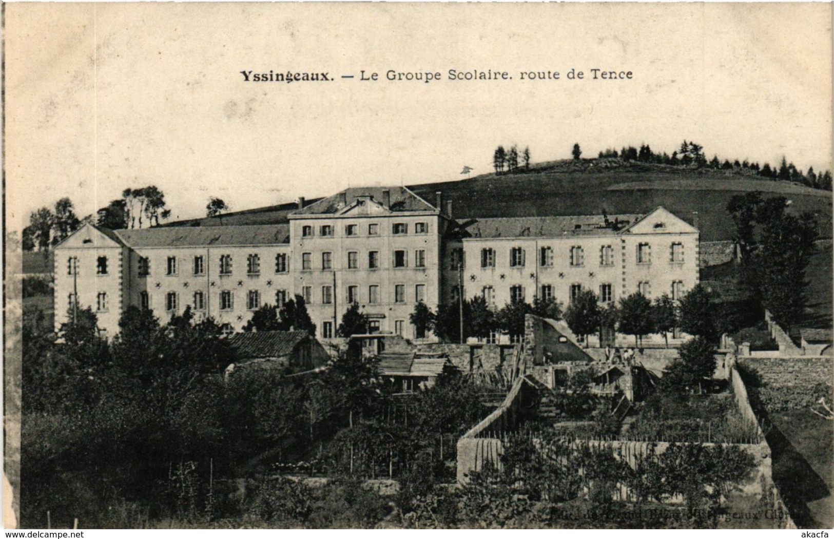 CPA YSSINGEAUX - Le Groupe Scolaire route de-TENCE (166266)