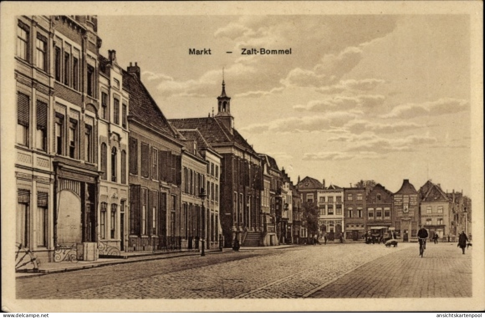 CPA Zaltbommel Gelderland, Markt