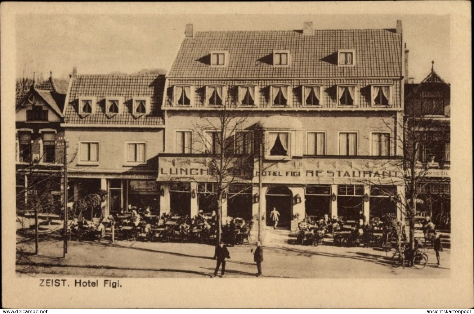 CPA Zeist Utrecht Niederlande, Hotel Figi